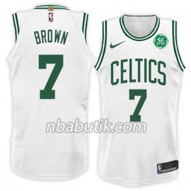 NBA Mænd Trøje Boston Celtics Jaylen Brown 7 Nike 2017-18 Hvid Swingman